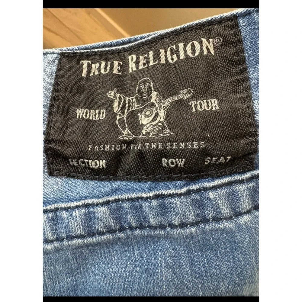 Vintage True Religion Jeans World Tour Mens 36 Straight